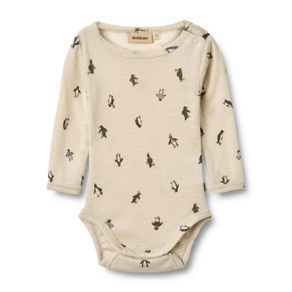 Wool Body L/S Lucca - Flower