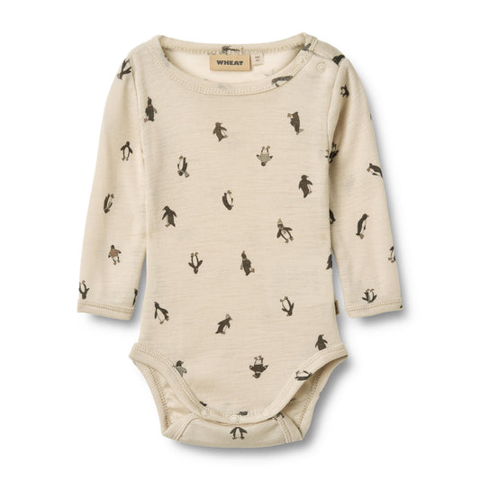 Wool Body L/S Lucca - Penguins