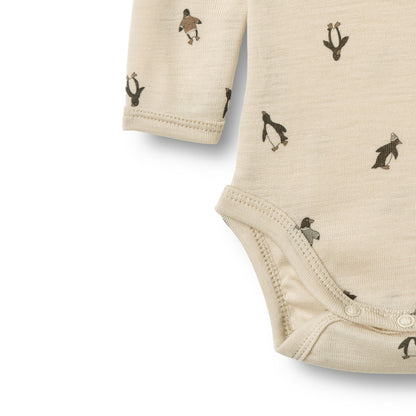 Wool Body L/S Lucca - Flower