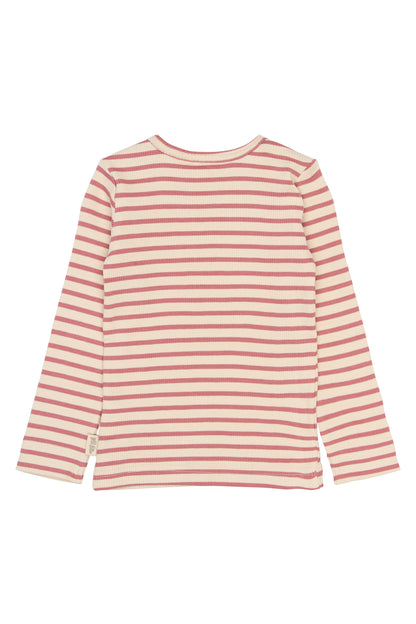 T-Shirt L/S Modal Striped - NEW
