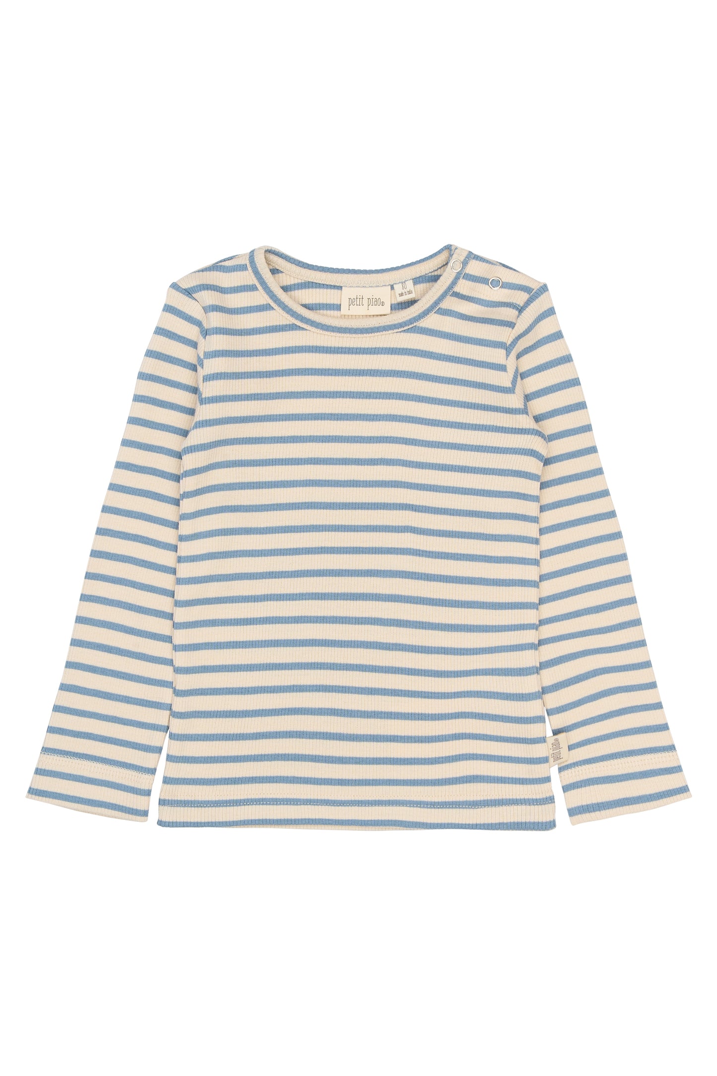 T-Shirt L/S Modal Striped - NEW