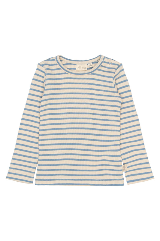 T-Shirt L/S Modal Striped - NEW
