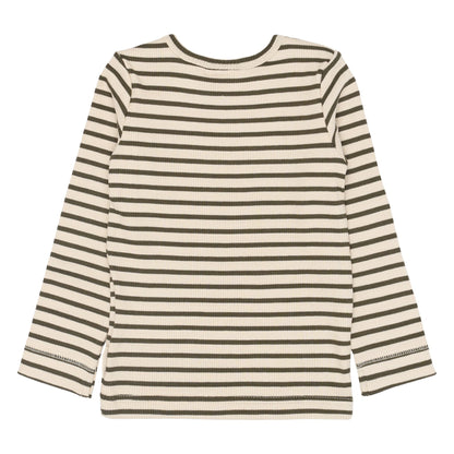 T-Shirt L/S Modal Striped - NEW