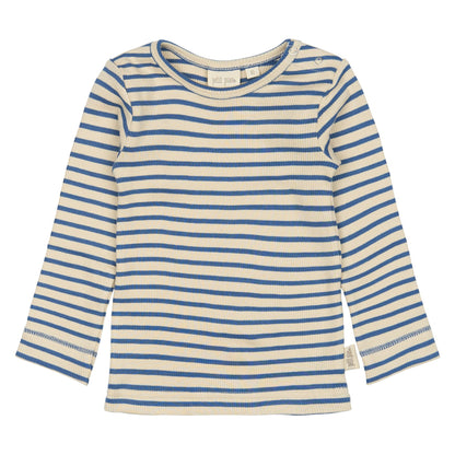 T-Shirt L/S Modal Striped - NEW