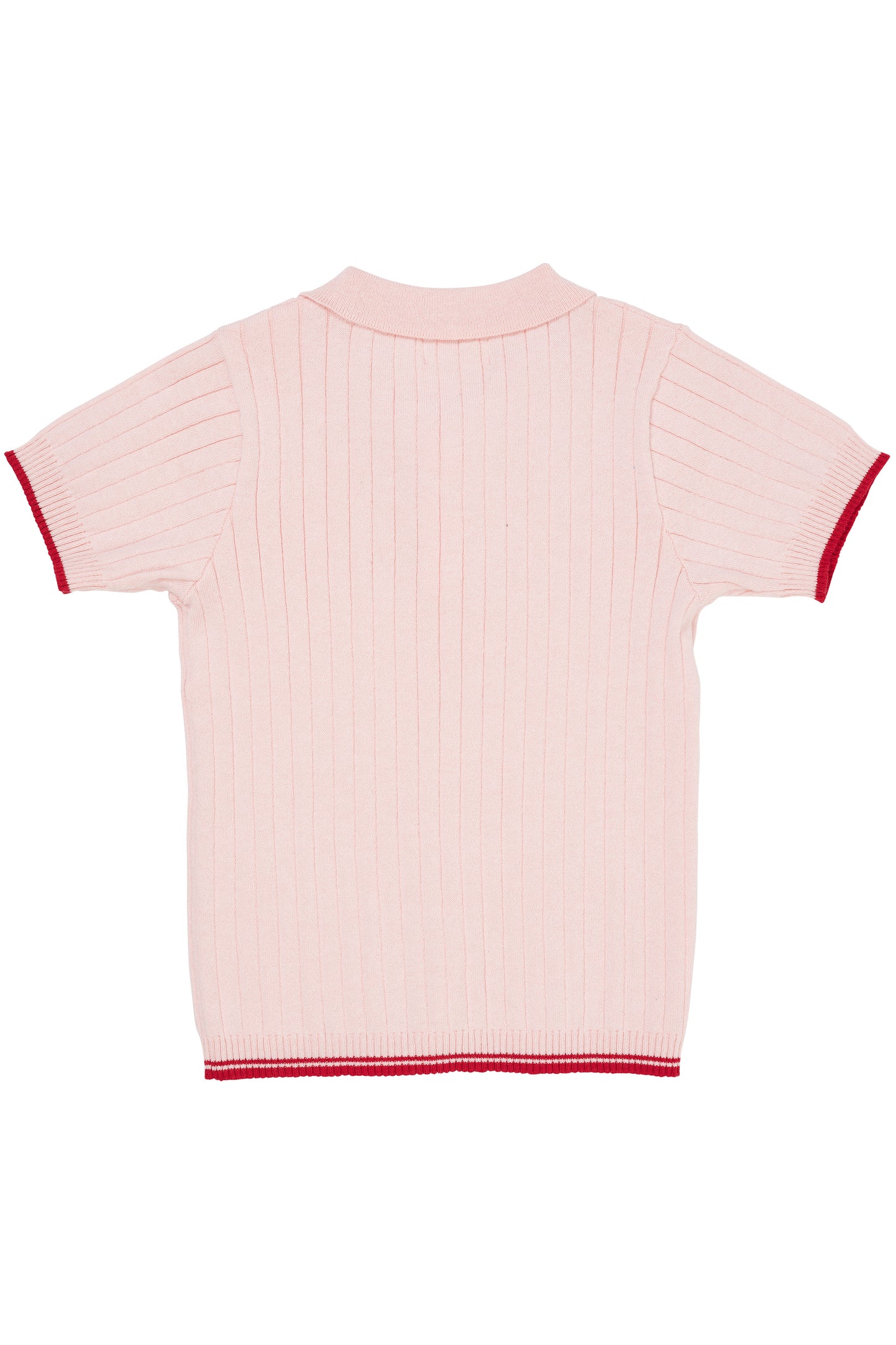 Ribb Knitted Polo