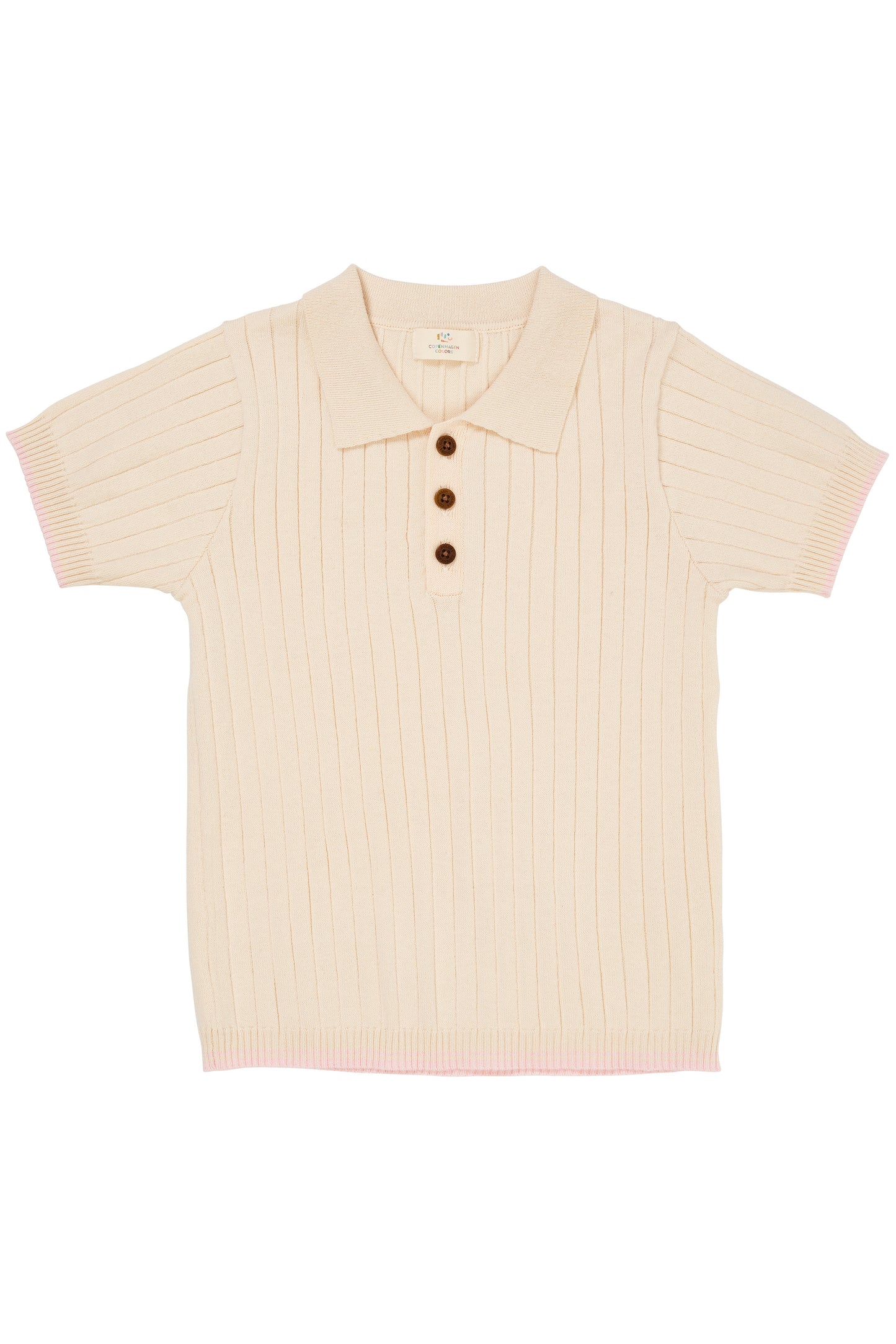 Ribb Knitted Polo