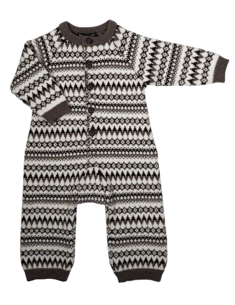 Reykjahlid Baby Wool Jumpsuit